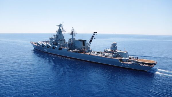 Exercícios navais de Rússia e China no Mediterrâneo - Sputnik Brasil