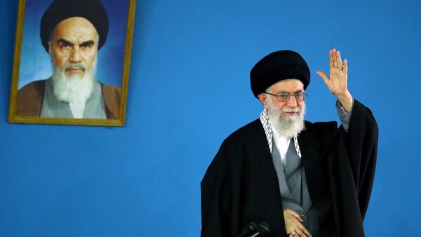 Líder Supremo do Irã Aiatolá Ali Khamenei - Sputnik Brasil