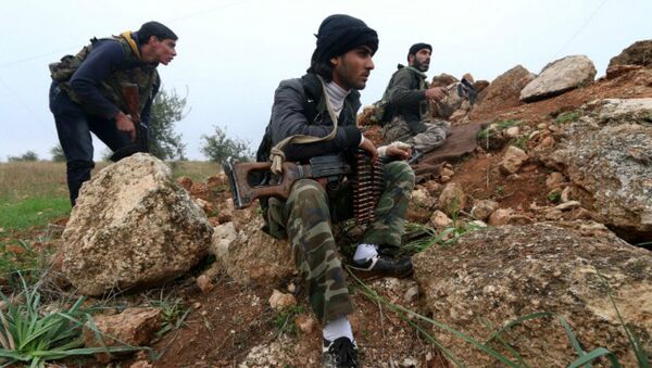 Combatentes da Frente Al-Nusra Front, braço da al-Qaeda na Síria - Sputnik Brasil