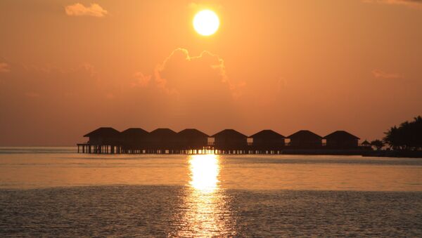 Pôr do sol nas Ilhas Maldivas - Sputnik Brasil