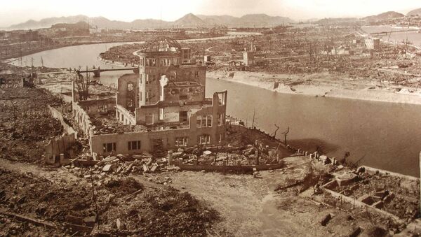 Hiroshima depois da bomba atômica - Sputnik Brasil