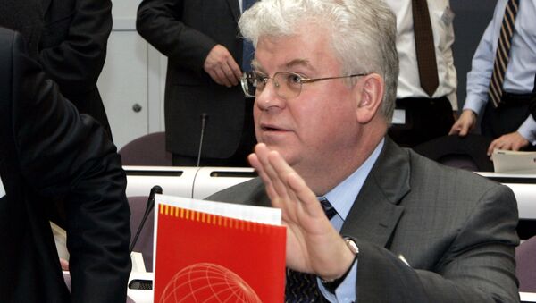 Representante permanente da Rússia na União Europeia, Vladimir Chizhov - Sputnik Brasil