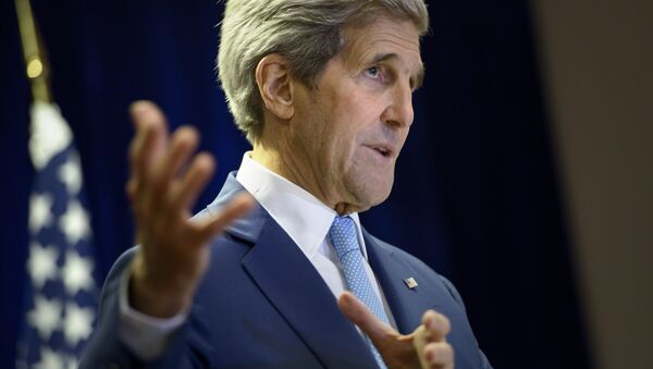John Kerry em agosto de 2015 - Sputnik Brasil