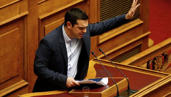 Alexis Tsipras, primeiro-ministro da Grécia - Sputnik Brasil