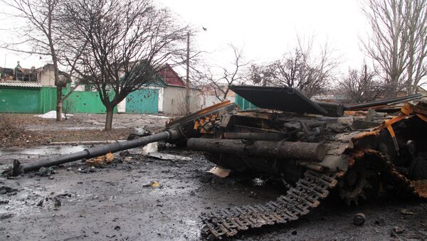 Situação na região de Donetsk - Sputnik Brasil