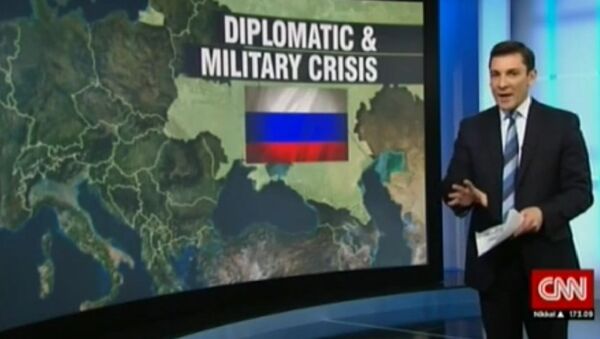 CNN broadcast screenshot - Sputnik Brasil