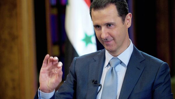 Presidente da Síria, Bashar Assad dá entrevista à BBC em Damasco - Sputnik Brasil