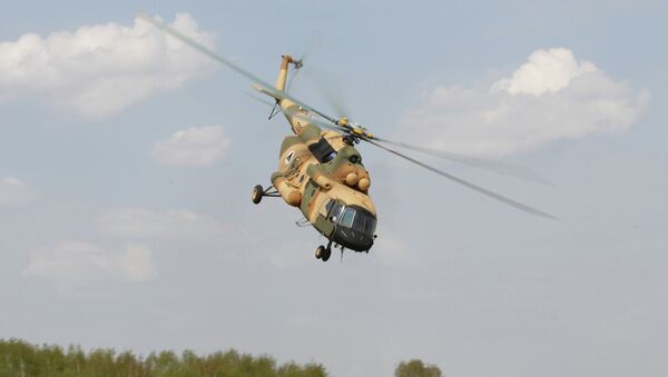 A apresentação do helicóptero Mi-17 V-5 - Sputnik Brasil