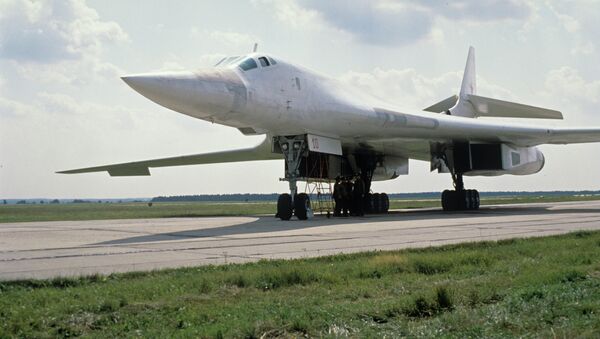 Bombardeiro estratégico russo Tu-160. - Sputnik Brasil