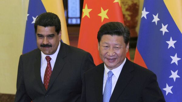 Presidente da China, Xi Jinping, recebe o presidente da Venezuela, Nicolás Maduro - Sputnik Brasil