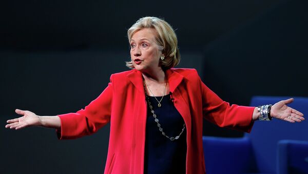 Hillary Clinton, ex-secretária de Estado dos EUA - Sputnik Brasil