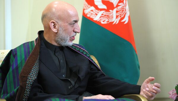 Ex-presidente do Afeganistão, Hamid Karzai - Sputnik Brasil