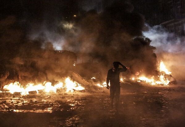 Protestos na Ucrânia - Sputnik Brasil