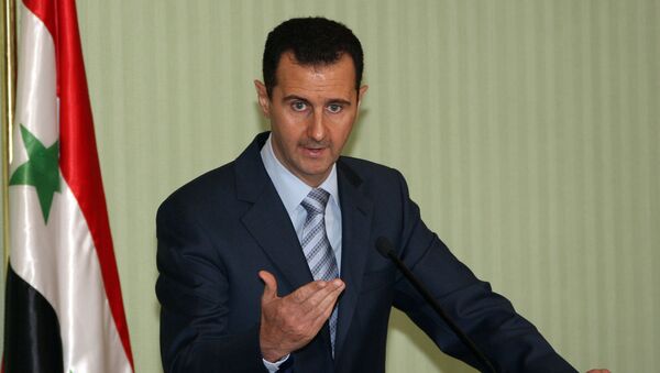 Presidente da Síria Bashar Assad - Sputnik Brasil