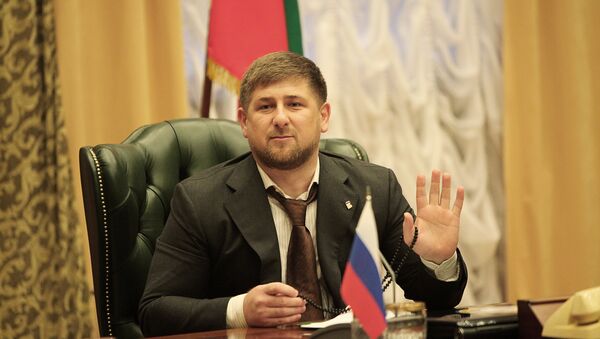 Líder da Chechênia Ramzan Kadyrov - Sputnik Brasil