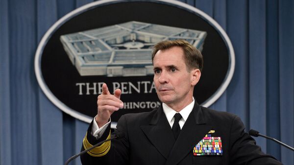 Pentagon Press Secretary Rear Admiral John Kirby - Sputnik Brasil