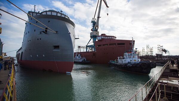 Zalyv Shipyard in Kerch - Sputnik Brasil