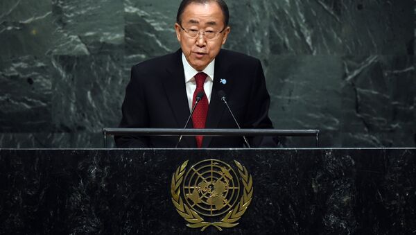 Ban Ki-moon abre a 70 sessão da Assembleia Geral da ONU - Sputnik Brasil