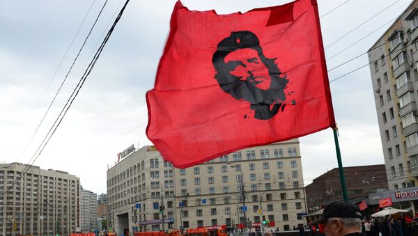 Шествие и митинг КПРФ в Москве - Sputnik Brasil