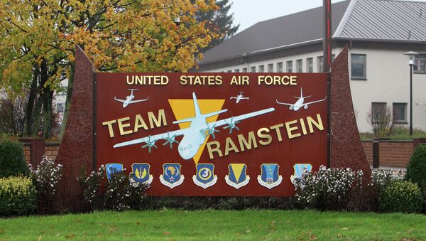 Base aérea norte-americana de Ramstein na Alemanha - Sputnik Brasil