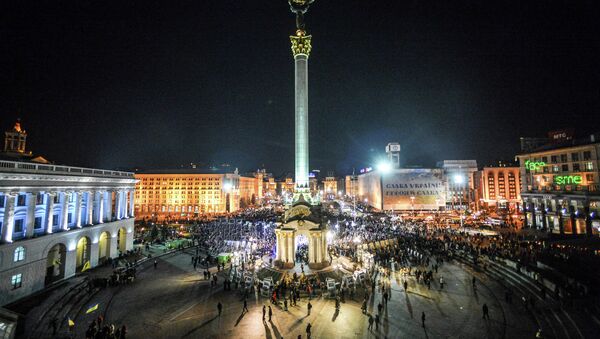 Aniversário dos protestos na Praça Maidan de Kiev - Sputnik Brasil