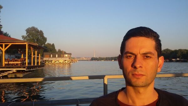 Lamak Kuder, estudante sírio na Sérvia - Sputnik Brasil