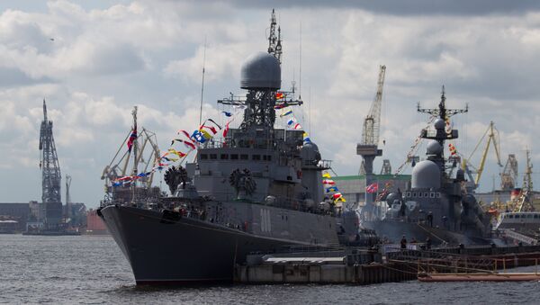 Nario antissubmarino russo Zelenodolsk. - Sputnik Brasil