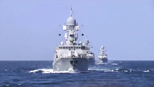 Frota russa no Mar Cáspio. - Sputnik Brasil