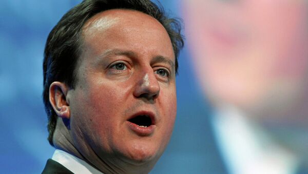 David Cameron, primeiro-ministro britânico - Sputnik Brasil