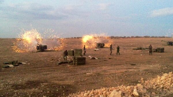 Exército sírio lança ofensiva contra o Estado Islâmico no norte da província síria de Hama - Sputnik Brasil