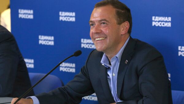 Primeiro-ministro russo Dmitry Medvedev - Sputnik Brasil
