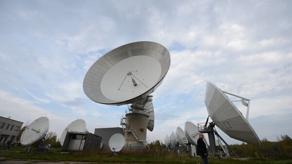 Antenas parabólicas do cetro das comunicações por satélite - Sputnik Brasil