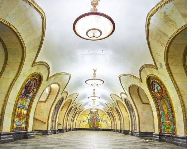 Estação de metrô Novoslobodskaya - Sputnik Brasil