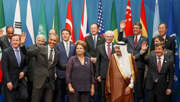Presidenta Dilma Rousseff vai se encontrar com líderes mundiais na Cúpula do G20, na Turquia - Sputnik Brasil