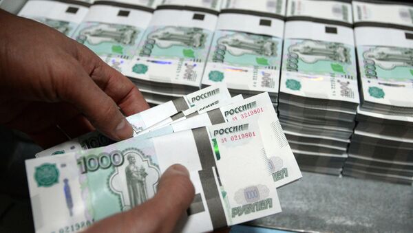 Russian banknotes - Sputnik Brasil
