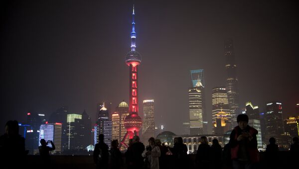 Torre de televisão Joia do Oriente em Xangai - Sputnik Brasil