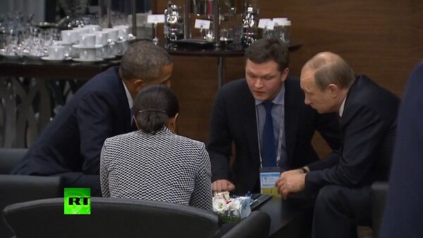 Putin e Obama têm uma conversa durante a cúpula do G20 - Sputnik Brasil