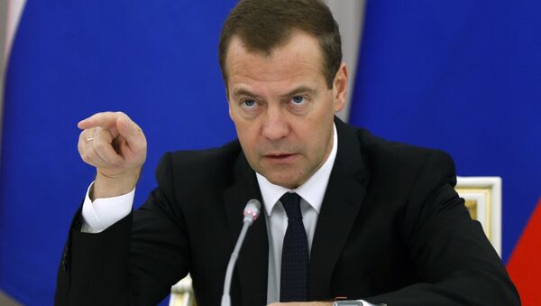 Primeiro-ministro russo Dmitry Medvedev - Sputnik Brasil