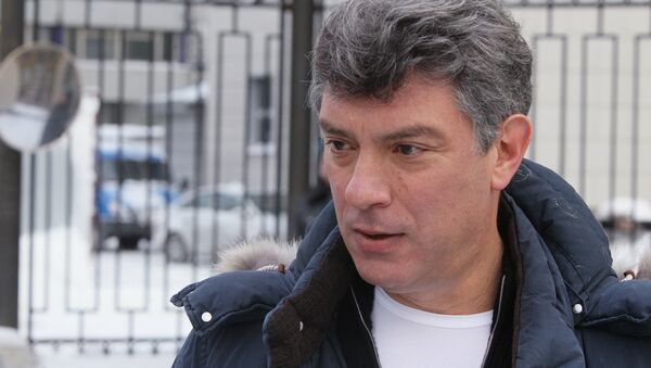 Político russo Boris Nemtsov - Sputnik Brasil