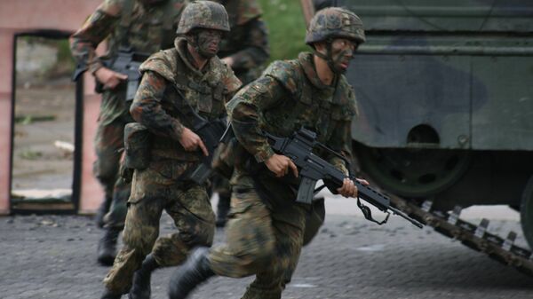 Soldados da Bundeswehr (exército da Alemanha) - Sputnik Brasil
