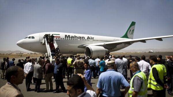Avião iraniano leva ajuda humanitária ao Iêmen - Sputnik Brasil