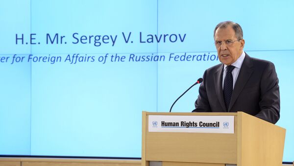 Sergei Lavrov, ministro das Relações Exteriores da Rússia - Sputnik Brasil