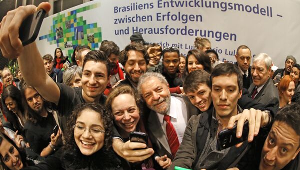 Lula em Berlim - Sputnik Brasil