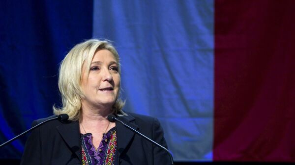 Marine Le Pen após o anúncio dos resultados do segundo turno das eleições regionais - Sputnik Brasil