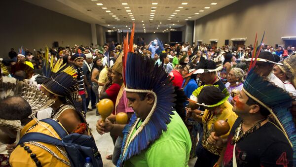 Conferência discute em Brasília 5 mil propostas pelos direitos dos povos indígenas - Sputnik Brasil