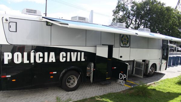 Delegacia móvel da Polícia Civil do Estado do Rio de Janeiro. - Sputnik Brasil