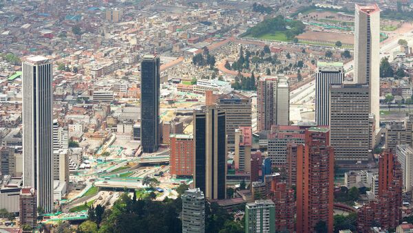 Vista de Bogotá, Colômbia - Sputnik Brasil