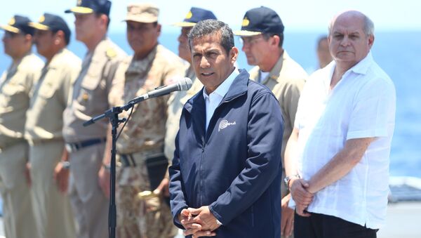Presidente do Peru, Ollanta Humala - Sputnik Brasil