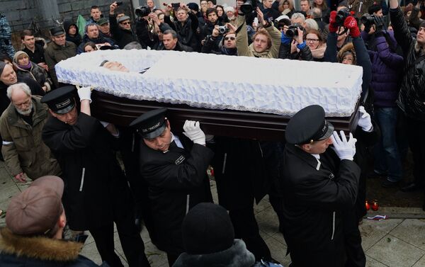 Сerimônia fúnebre do político Boris Nemtsov - Sputnik Brasil