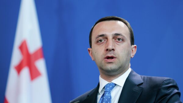 Primeiro-ministro da Geórgia, Irakli Garibashvili - Sputnik Brasil